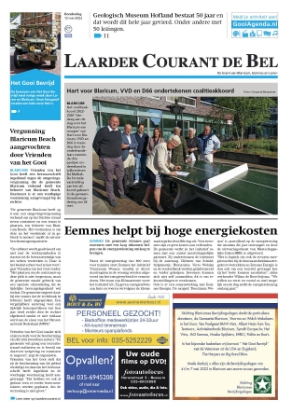 Editie voorpagina
