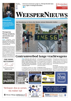 Editie voorpagina