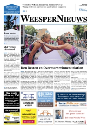 Editie voorpagina