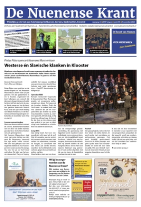Editie voorpagina