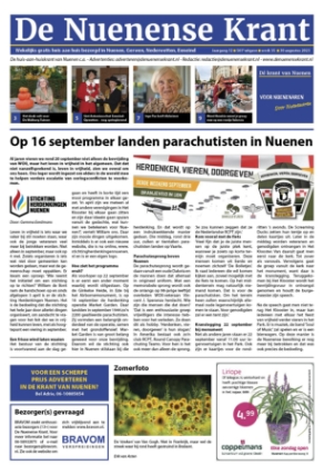 Editie voorpagina
