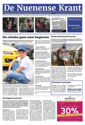 Editie voorpagina