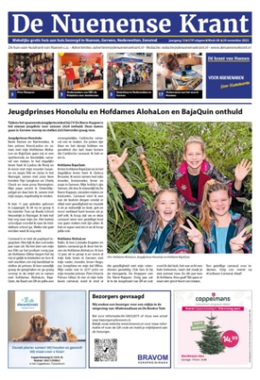 Editie voorpagina