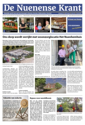 Editie voorpagina
