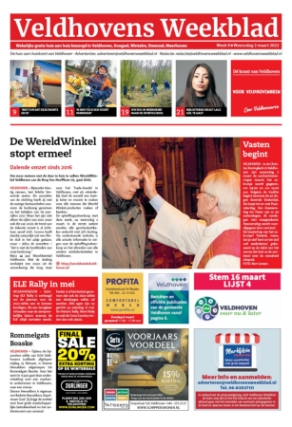 Editie voorpagina