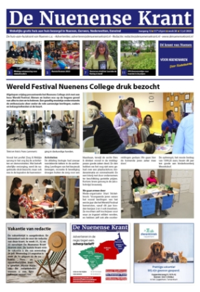 Editie voorpagina
