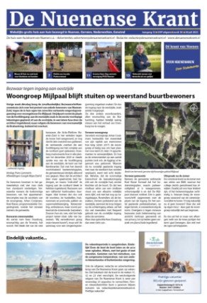 Editie voorpagina