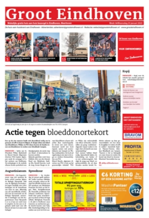 Editie voorpagina