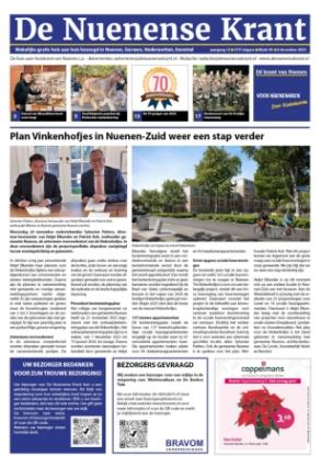 Editie voorpagina