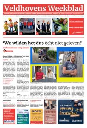 Editie voorpagina