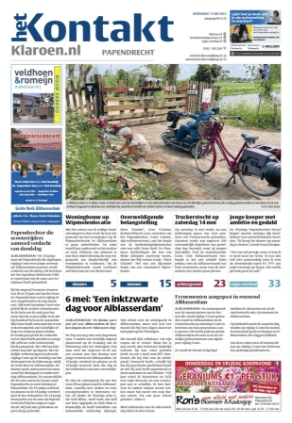 Editie voorpagina