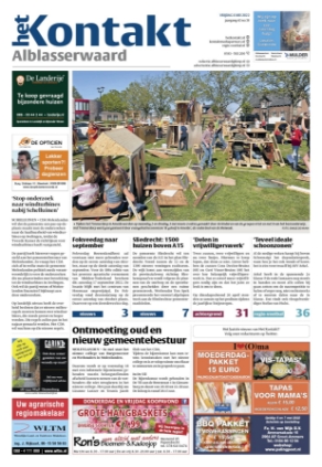 Editie voorpagina