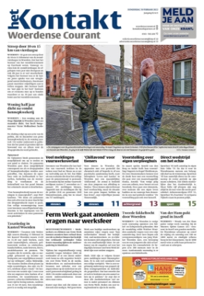 Editie voorpagina