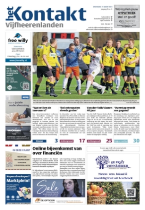 Editie voorpagina
