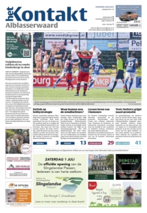 Editie voorpagina