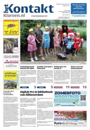 Editie voorpagina