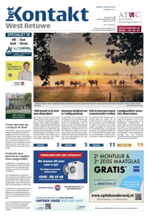 Editie voorpagina