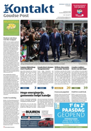 Editie voorpagina