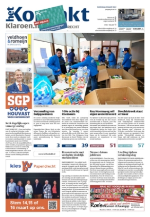 Editie voorpagina