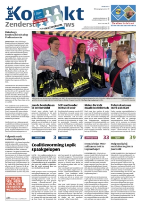 Editie voorpagina