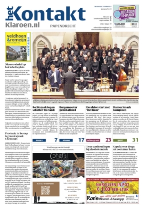 Editie voorpagina