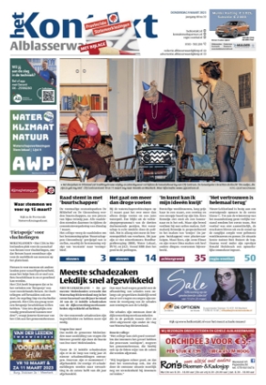 Editie voorpagina