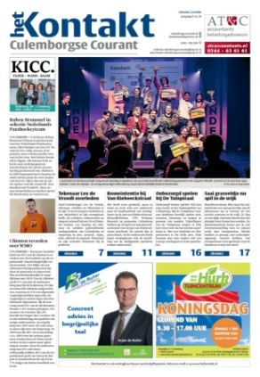 Editie voorpagina