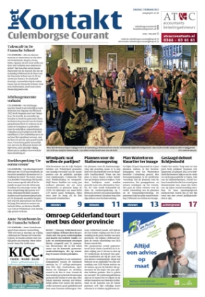 Editie voorpagina