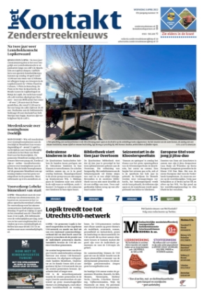 Editie voorpagina