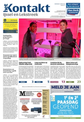 Editie voorpagina