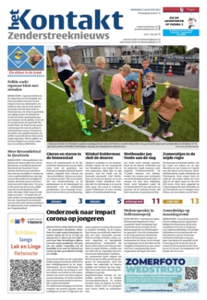 Editie voorpagina