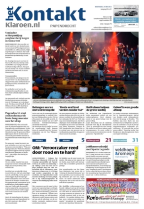 Editie voorpagina