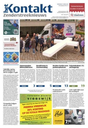 Editie voorpagina