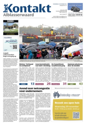 Editie voorpagina