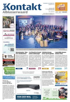 Editie voorpagina