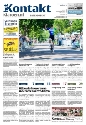 Editie voorpagina