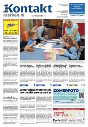 Editie voorpagina