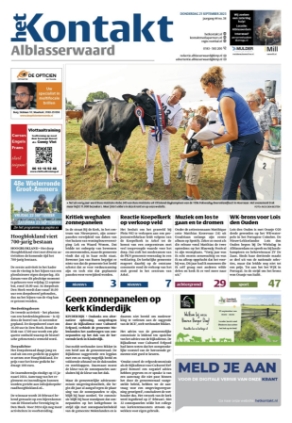 Editie voorpagina