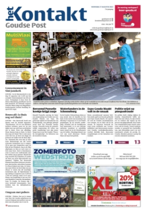 Editie voorpagina