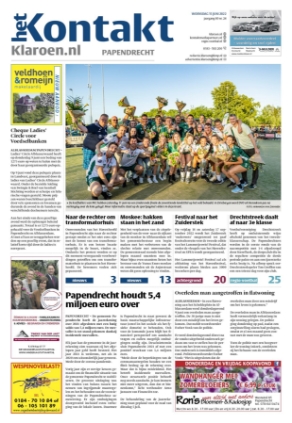 Editie voorpagina