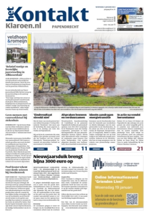 Editie voorpagina