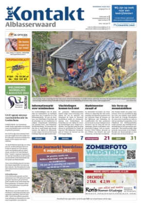 Editie voorpagina