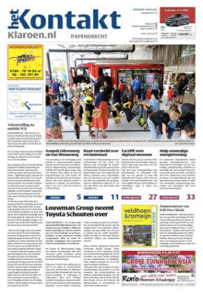 Editie voorpagina