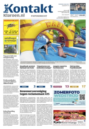 Editie voorpagina