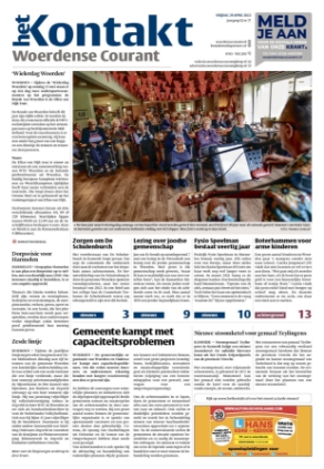 Editie voorpagina