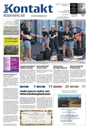 Editie voorpagina