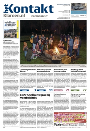 Editie voorpagina