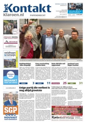 Editie voorpagina