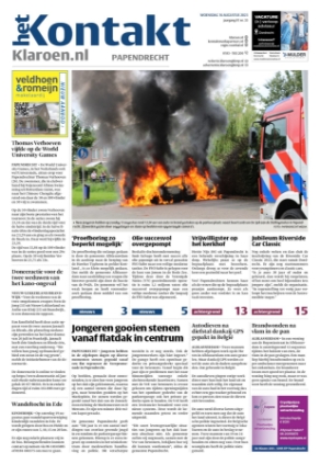 Editie voorpagina