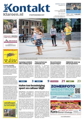Editie voorpagina